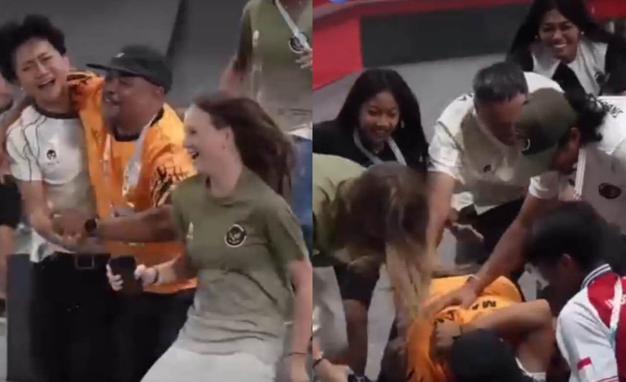 [VIDEO] Pelukan Mariss Khan tular di Indonesia, melebihi emas Sukan SEA