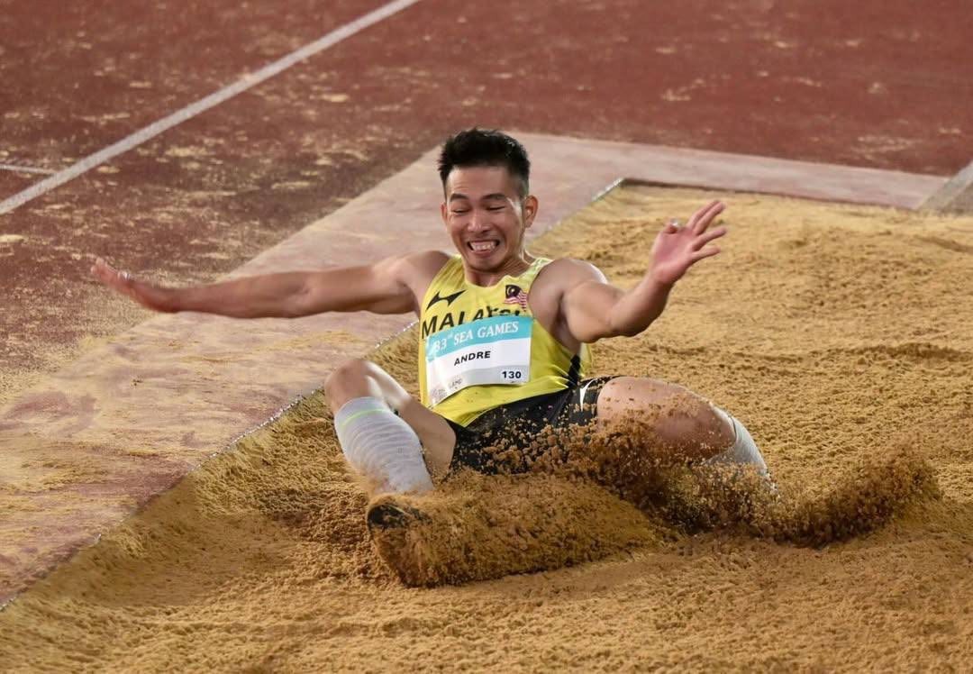 Sukan SEA: Lompatan emas Andre akhiri kemarau 22 tahun negara