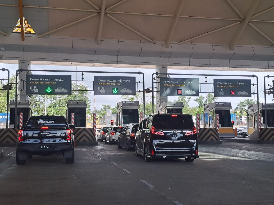 Dua hari baru 11,377 orang masuk Thailand