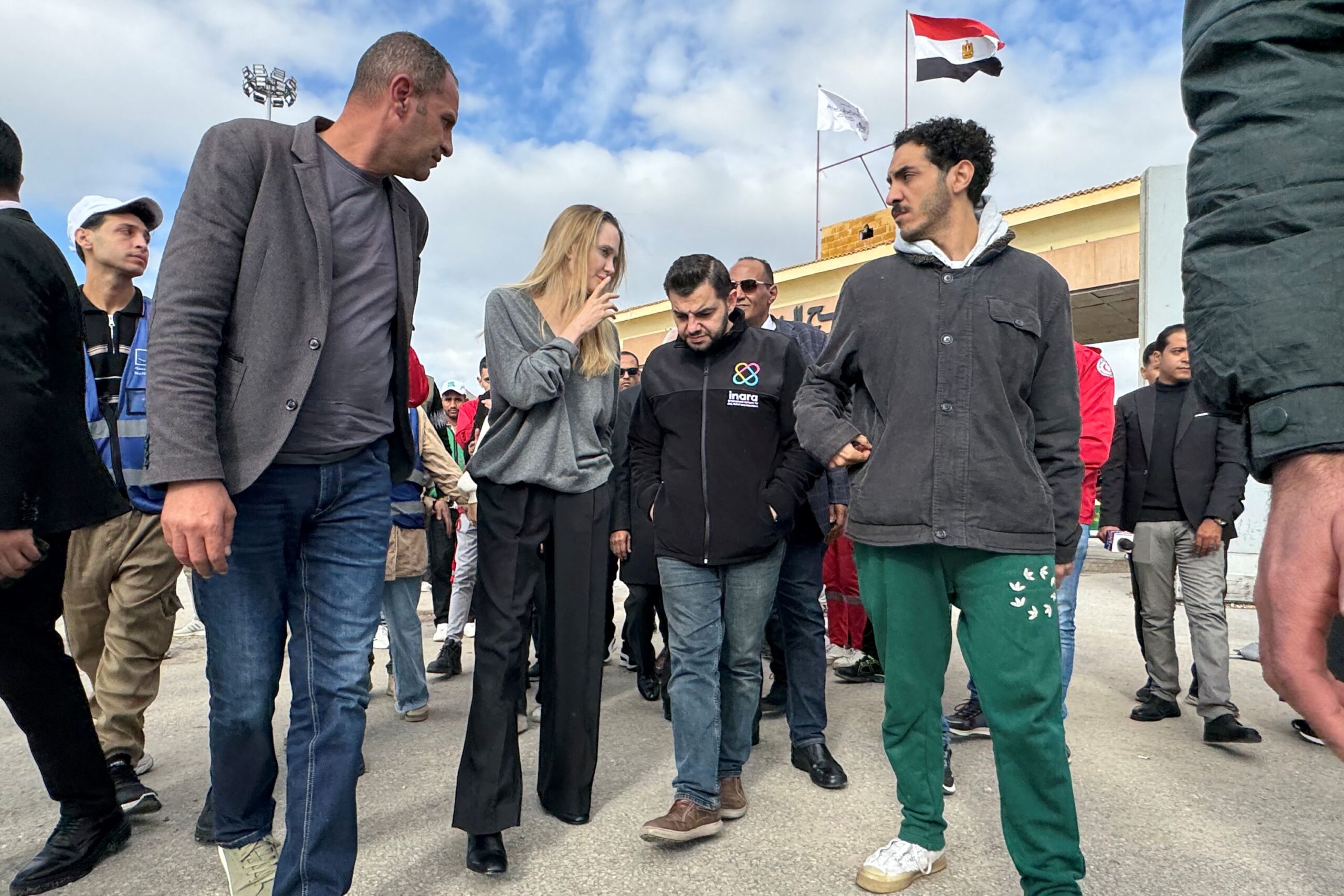 Angelina Jolie lawat Lintasan Rafah