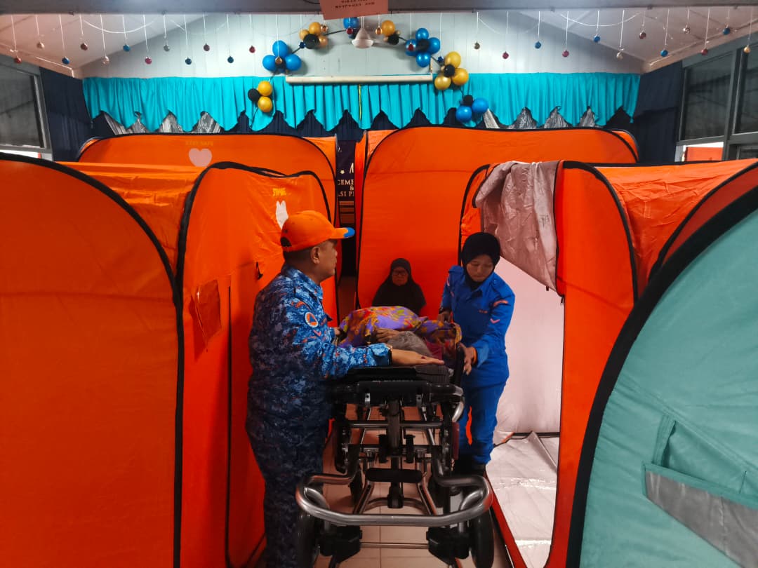 68 mangsa dipindahkan, PPS dibuka di Raub akibat limpahan sungai