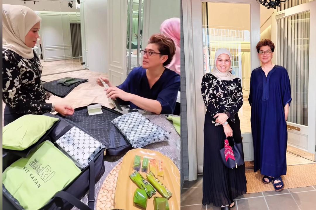 Haliza Maysuri tempah kain kapan pereka tersohor