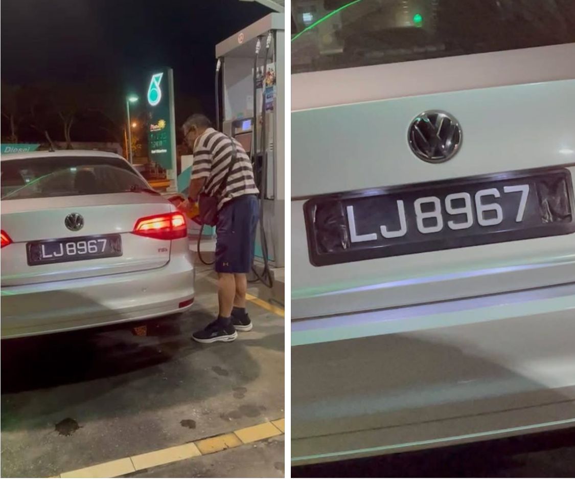 [VIDEO] Perompak terhormat ‘kontoi’ curi RON95 siap salotape nombor plat