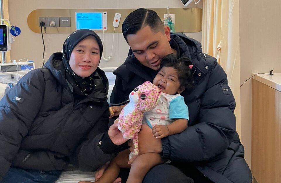 Adik Medina makin sihat, akan pulang Malaysia