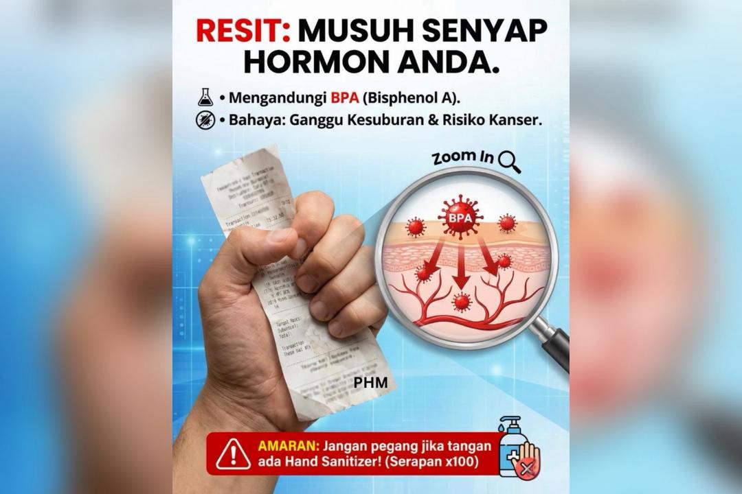 Awas! Resit boleh menyebabkan kanser
