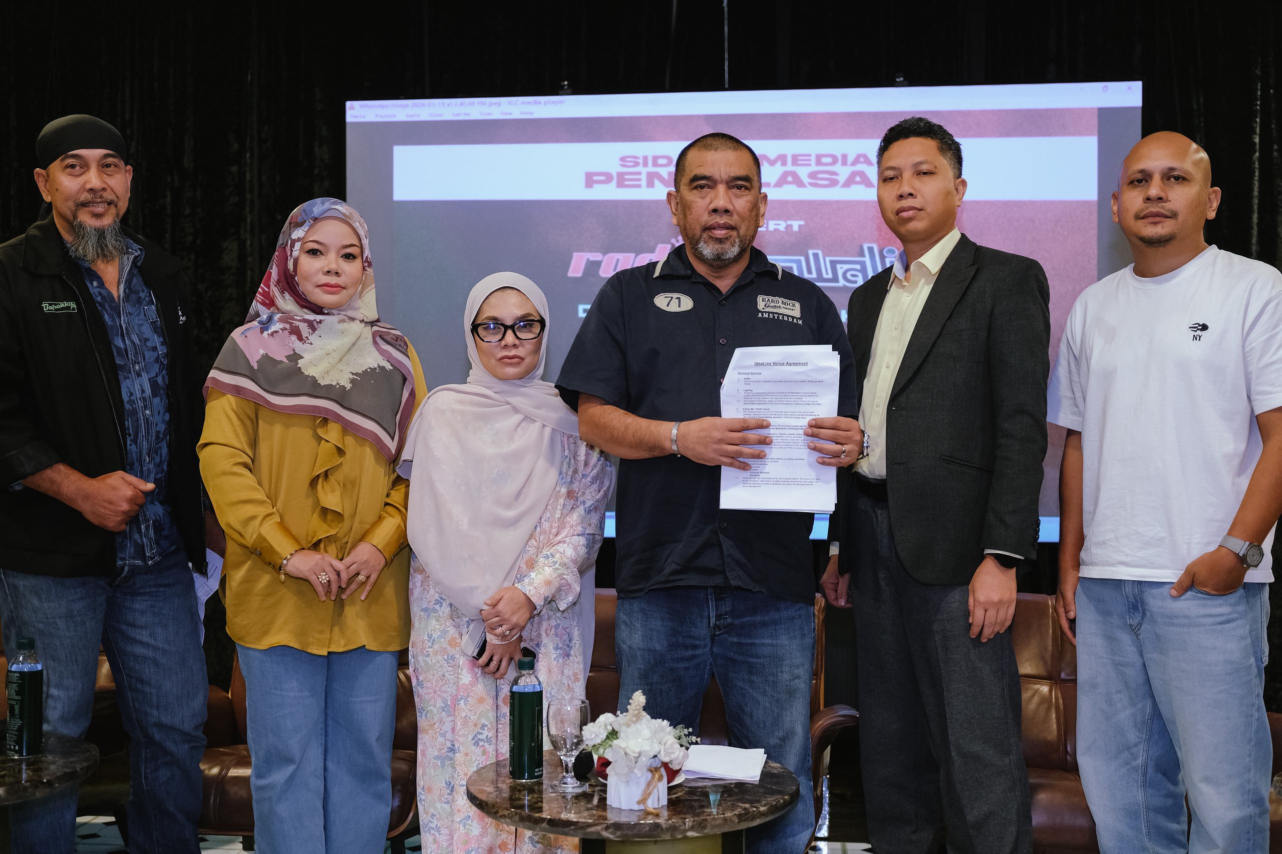 Penganjur konsert RadjaWali heret pengurusan lokasi ke mahkamah