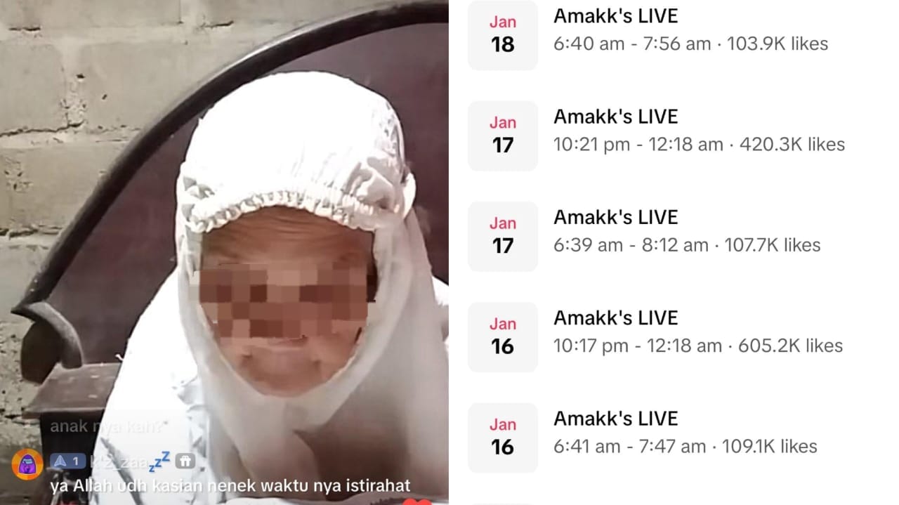 ‘Tolonglah report, nenek ini mengaji dari pagi sampai malam’