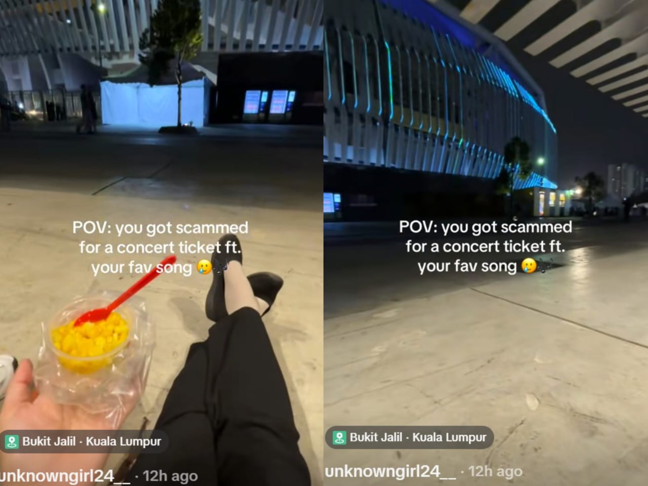[VIDEO] ‘Bersila luar stadium, kena scam tiket konset Siti Nurhaliza’