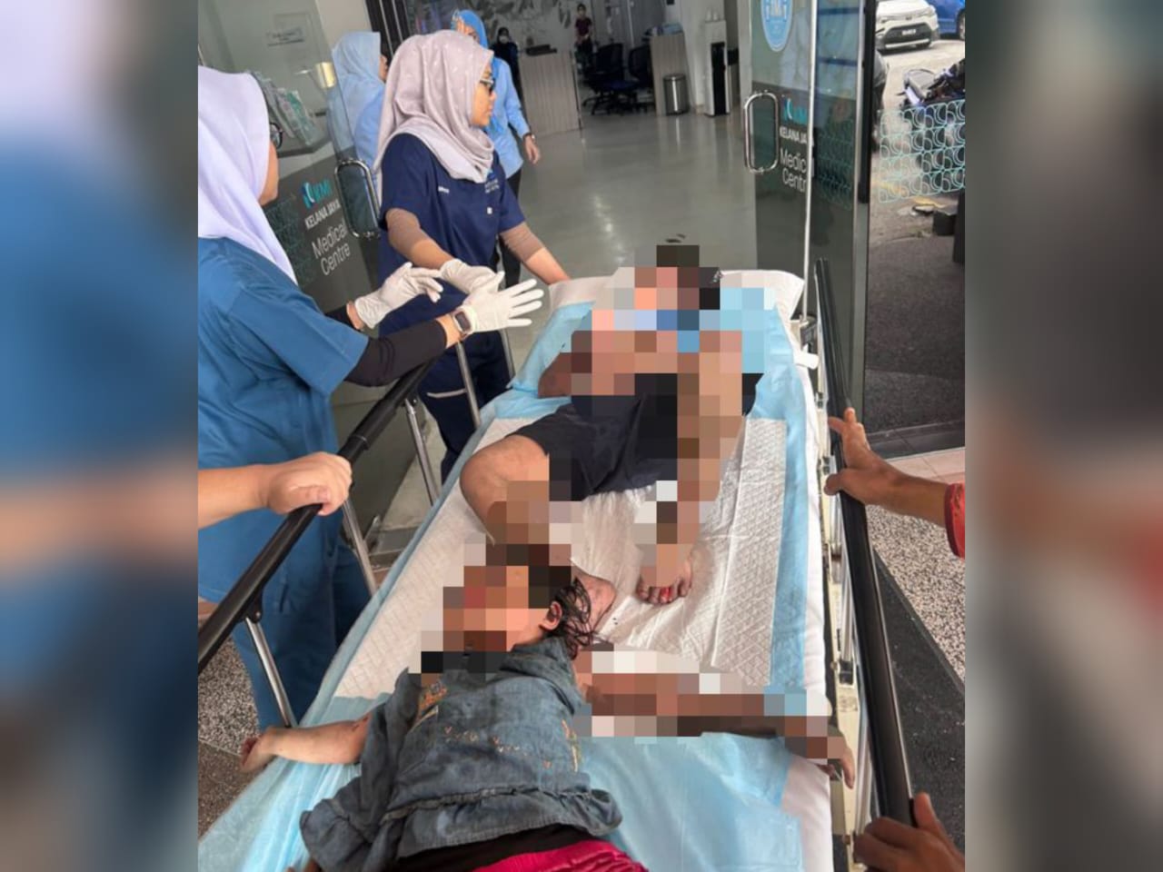 Dua beradik terperangkap: Ibu bapa keluar kerja semasa kejadian