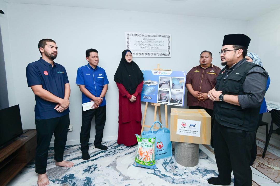 Kerjasama PPZ-MAIWP, ikhlas.com bantu ubah suai rumah asnaf