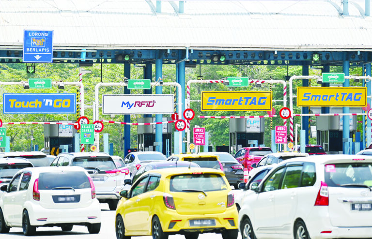 Diskaun tol 50 peratus sempena Aidilfitri pada 18,19 Mac