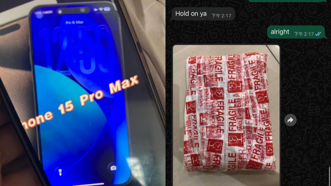 Rugi RM6,880, baru nak rasa pakai iPhone 15 Pro Max