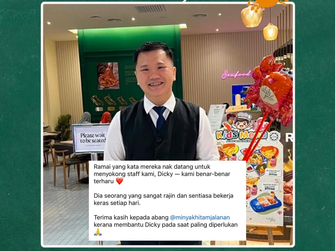 ‘Ramai yang datang kata nak sokong Dicky’