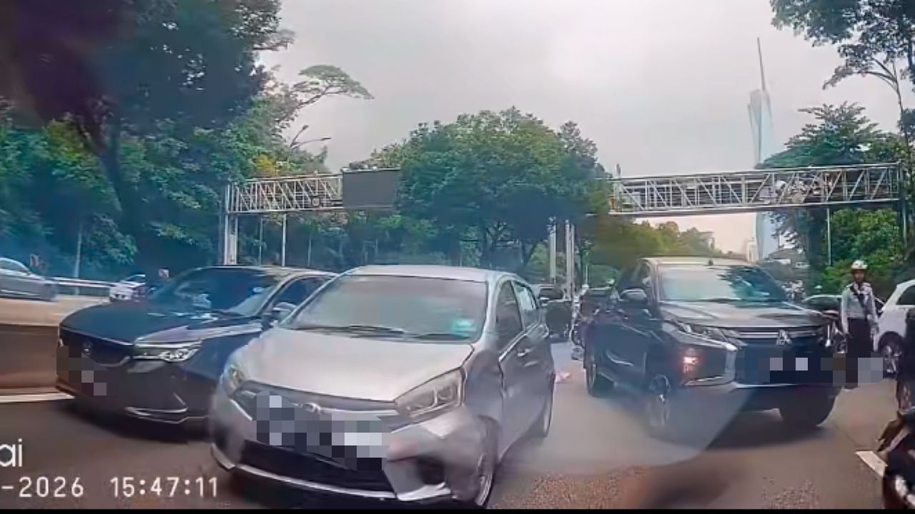 Inspektor hidap skizofrenia langgar lari anggota trafik diberkas