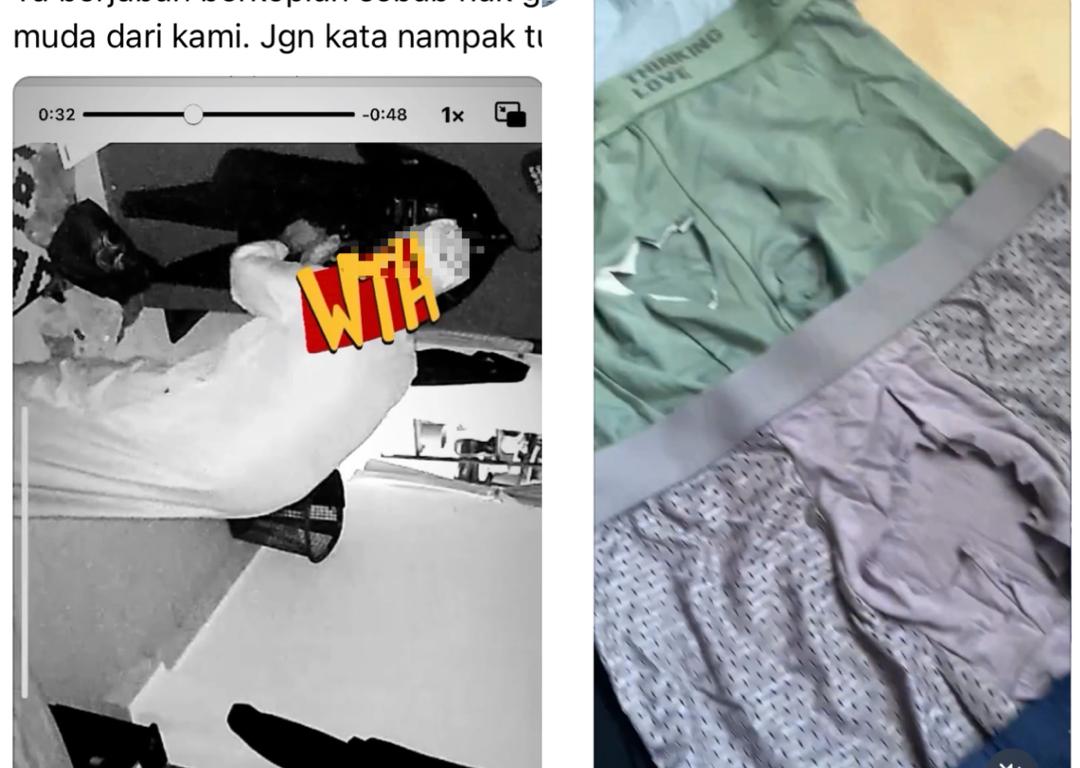 ‘38 seluar dalam suami digunting lelaki berkopiah’