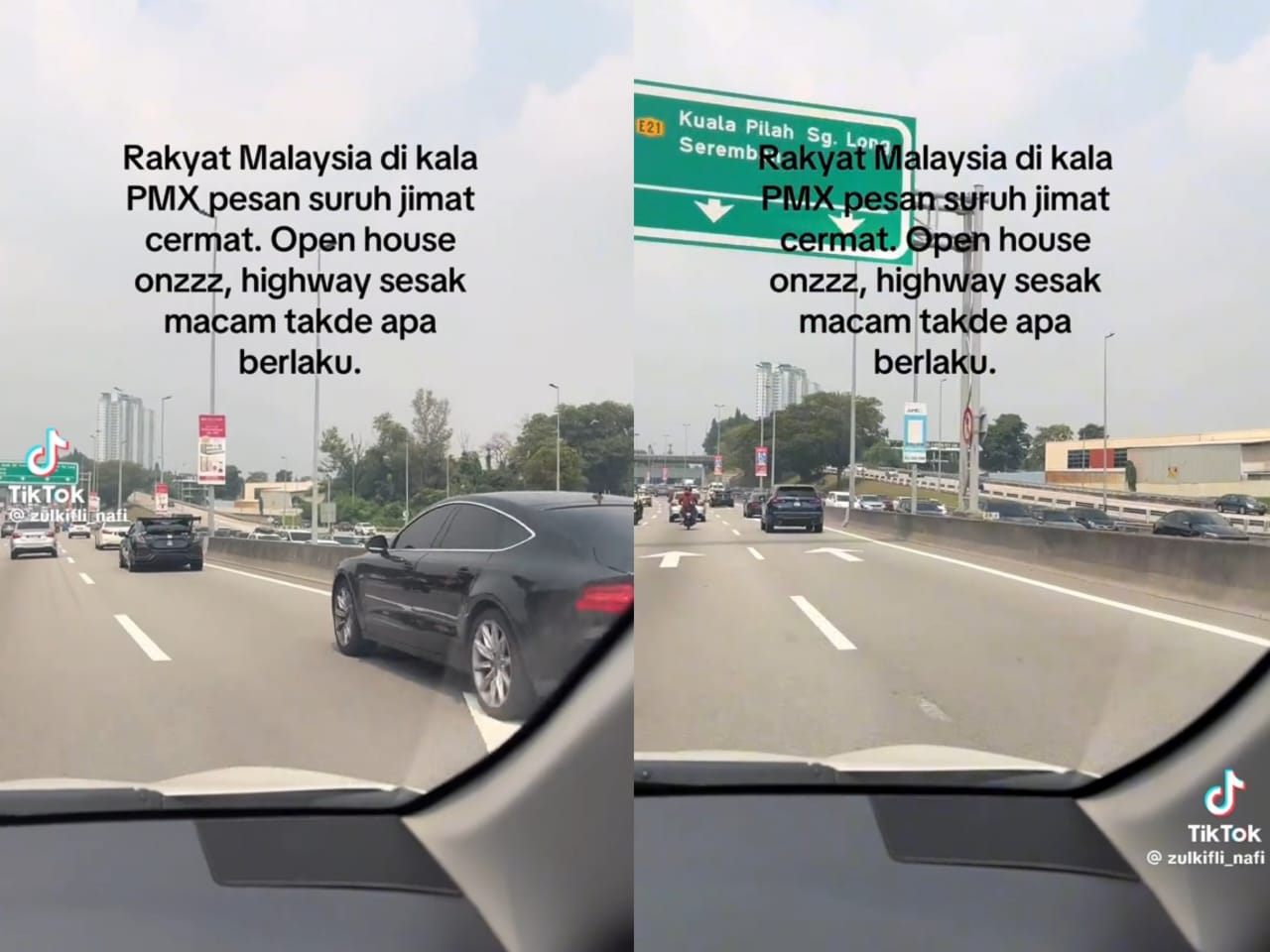 [VIDEO] ‘Di kala PMX pesan jimat cermat, open house tetap on’