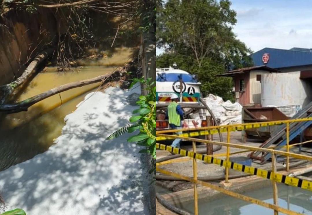 Kolam rawatan rosak punca Sungai Kabul tercemar, berbuih