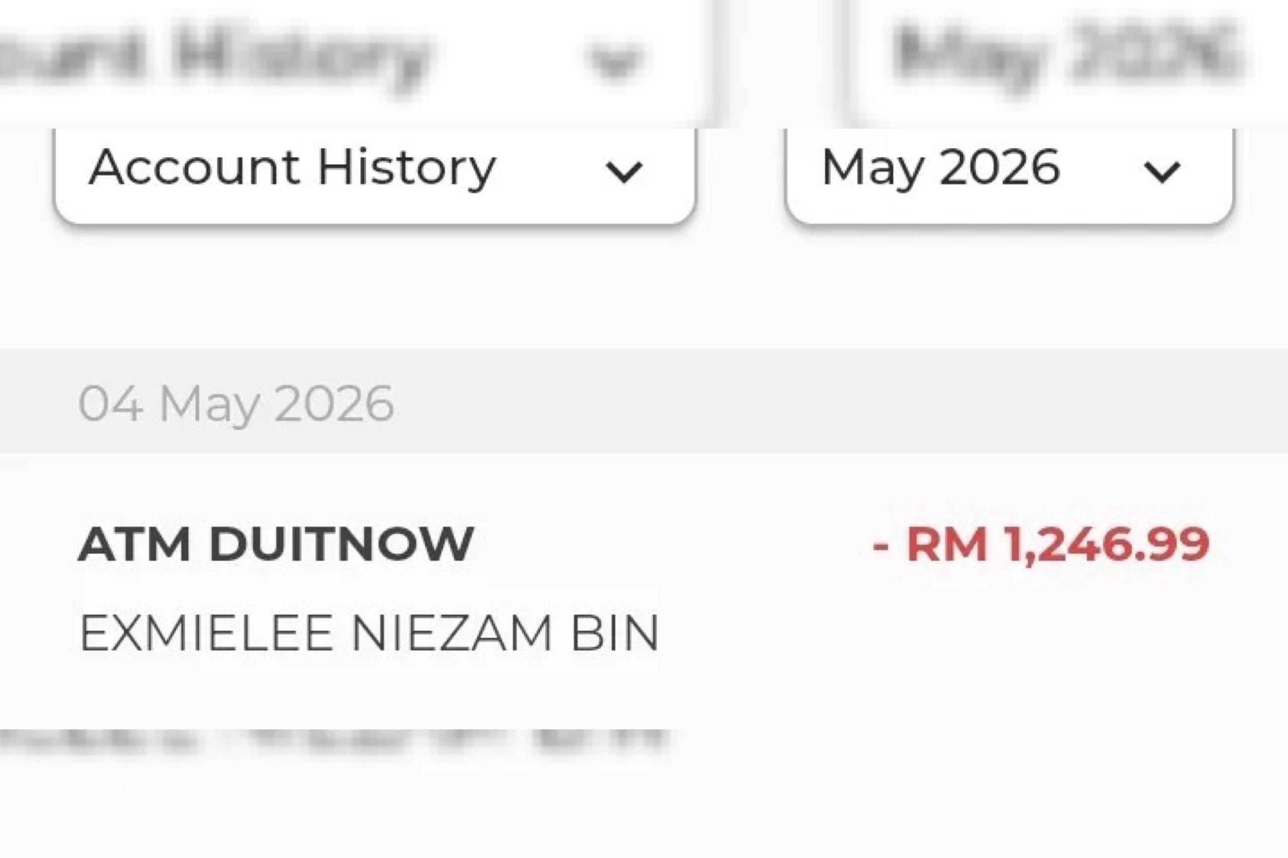 Duit ‘hilang’ lepas dipindah, netizen dakwa bank saling tolak tanggungjawab