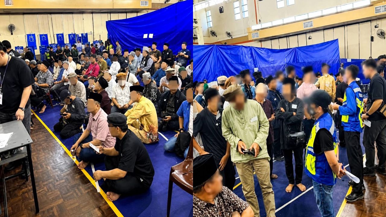 300 individu termasuk pemimpin ajaran sesat ditahan di dewan sekolah