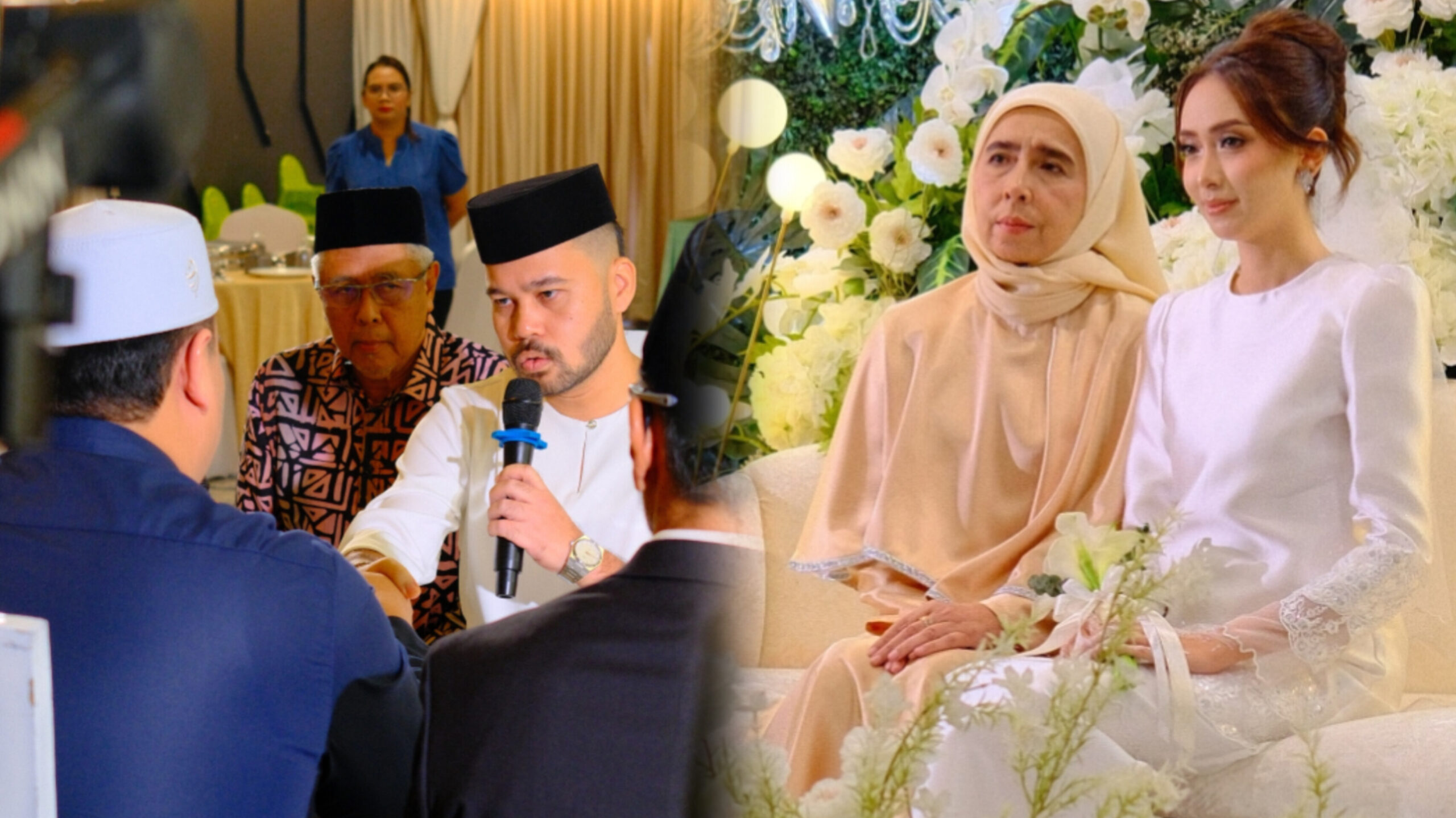 Sekali lafaz, Nurel Baharin kini isteri Esmeer