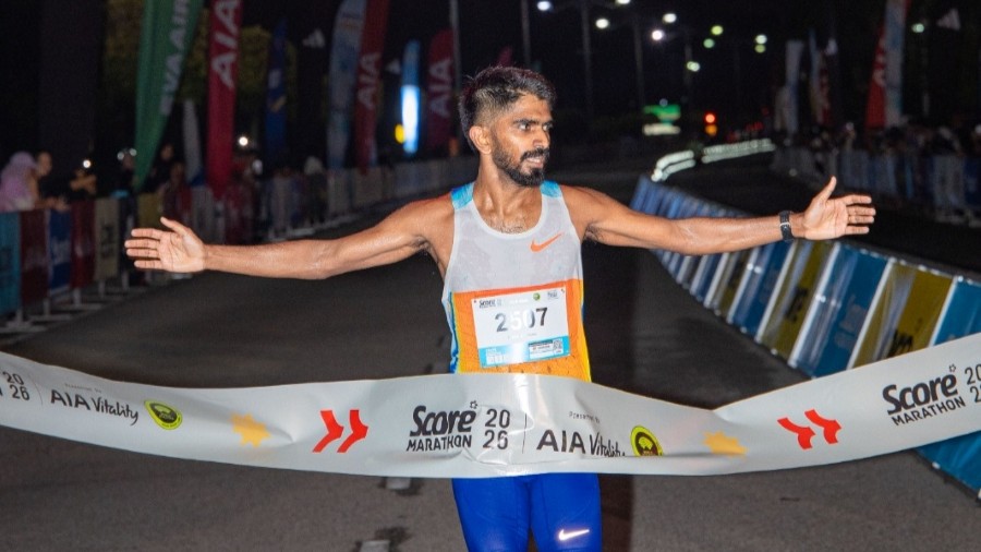 Prabudass, Haziq cemerlang di SCORE Marathon