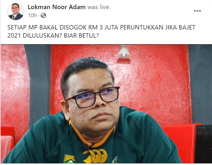 Lokman adam live