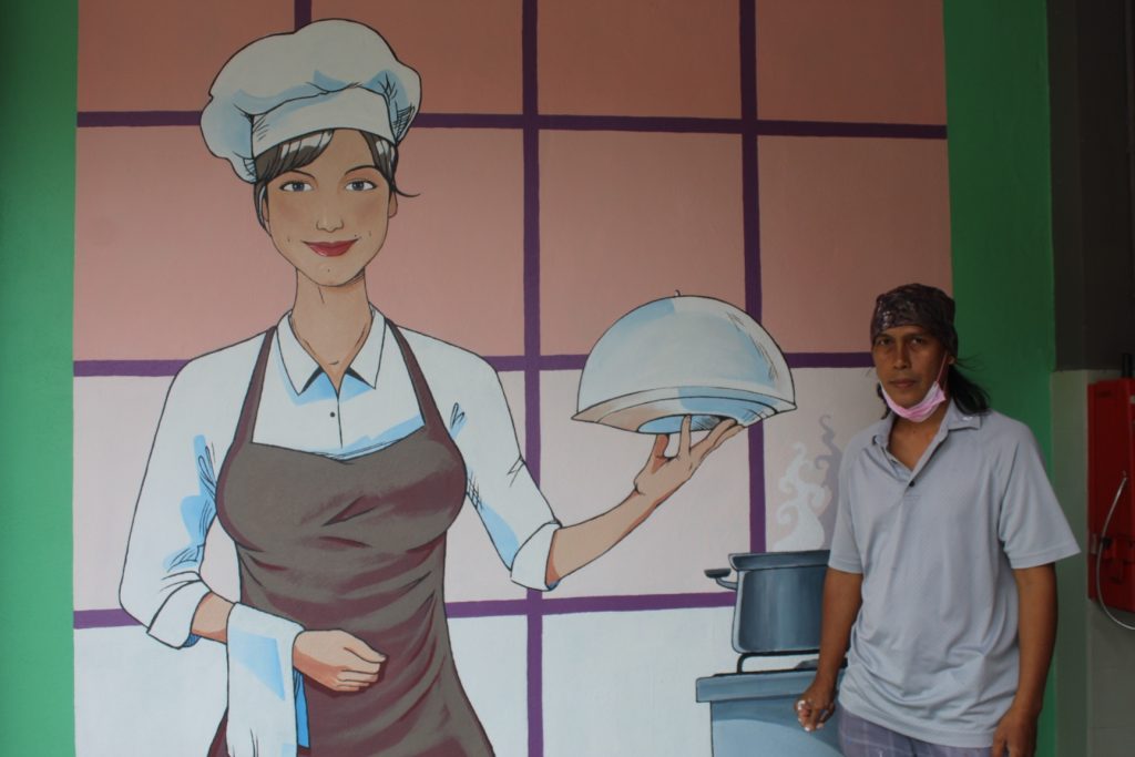 Dahulu jurufoto kini pelukis mural Dahulu jurufoto kini pelukis mural