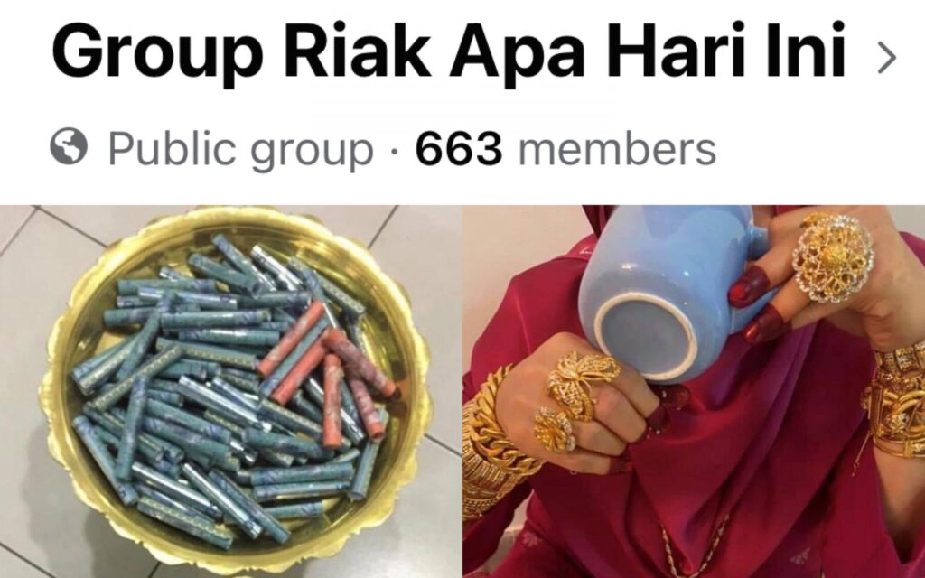 Akaun Facebook ‘Riak Apa Hari Ini’ Akaun Facebook ‘Riak Apa Hari Ini’