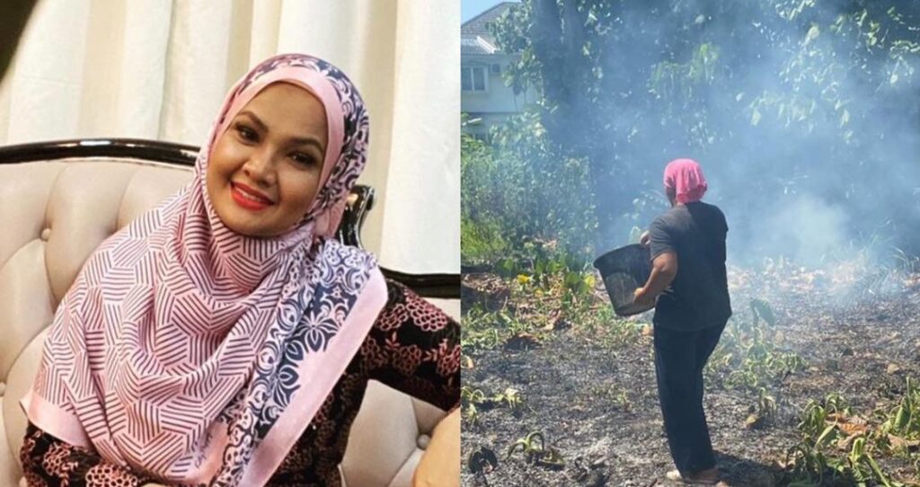 Zarina Zainuddin jadi ‘kakak bomba’ padam kebakaran Zarina Zainuddin jadi ‘kakak bomba’ padam kebakaran