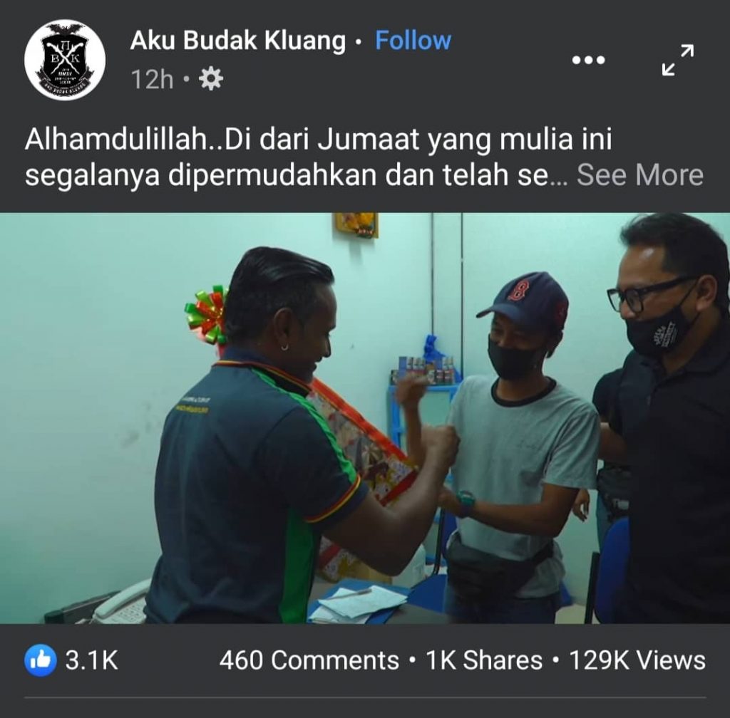 Abang posmen dan pemilik anjing sudah berdamai Abang posmen dan pemilik anjing sudah berdamai