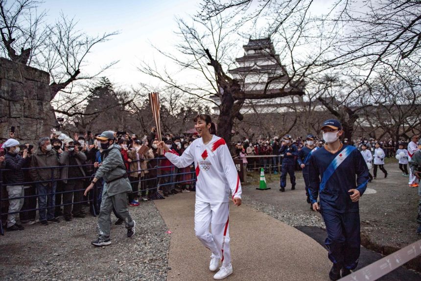 Larian obor Olimpik di Osaka dibatalkan Larian obor Olimpik di Osaka dibatalkan