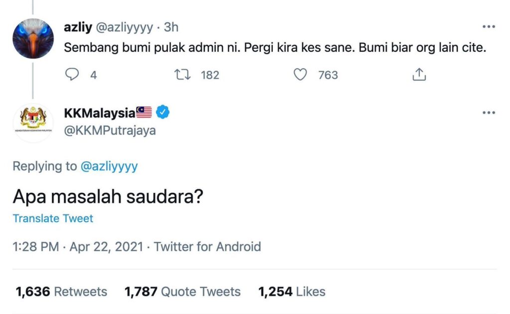 Tiada pipit, enggang dan helang dalam media sosial Tiada pipit, enggang dan helang dalam media sosial