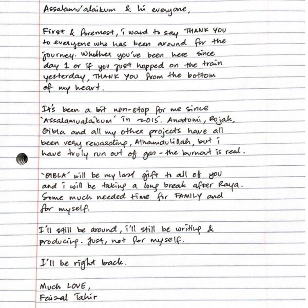 Tuhan tak beri peluang betulbetul berhenti Faizal Tahir