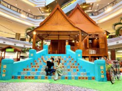 Halaman Rumah Kampung Semasa Hari Raya