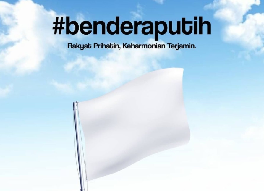 Bendera putih malaysia