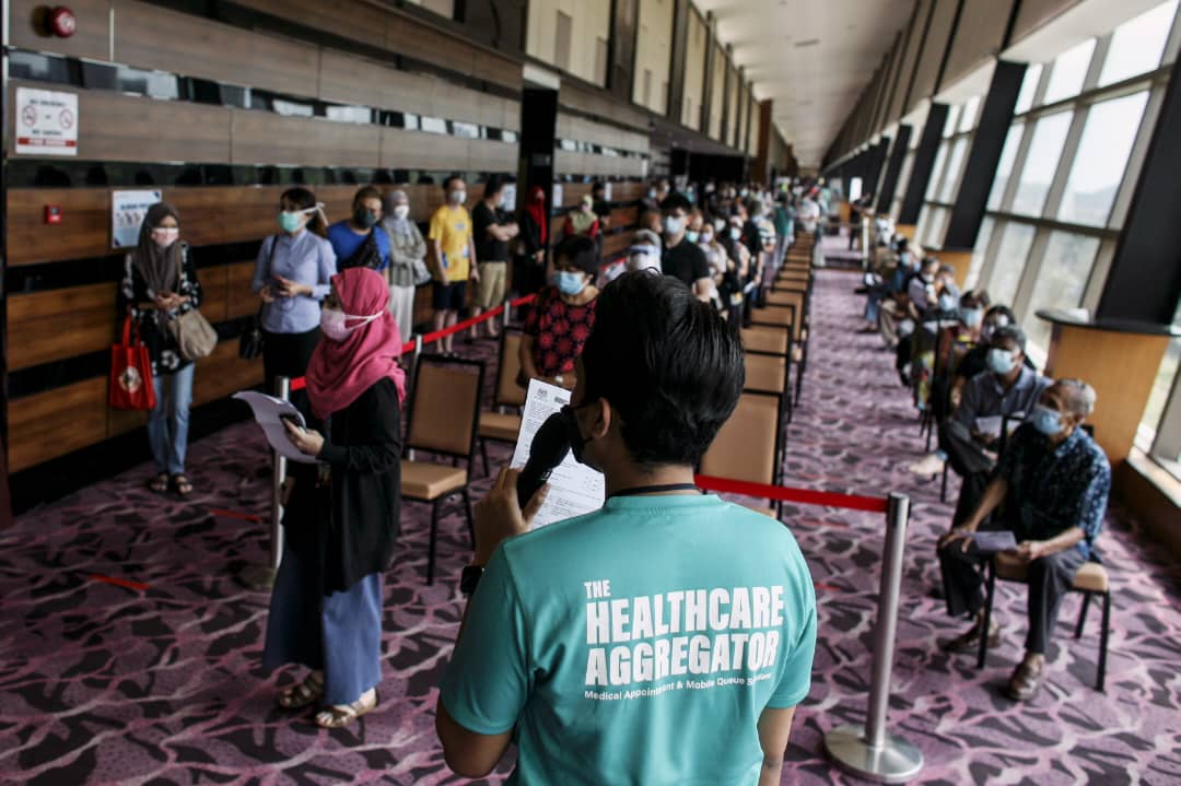 Dewan komuniti serendah vaccine