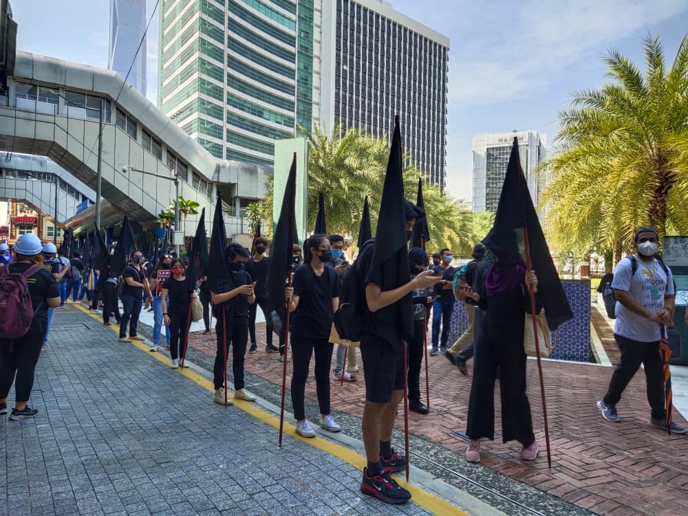 Merdeka dataran perhimpunan di Perhimpunan Dataran