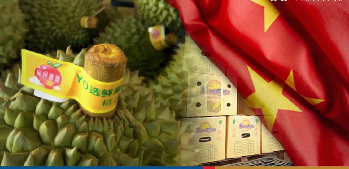 Virus Covid-19 dikesan pada bungkusan durian dari Thailand
