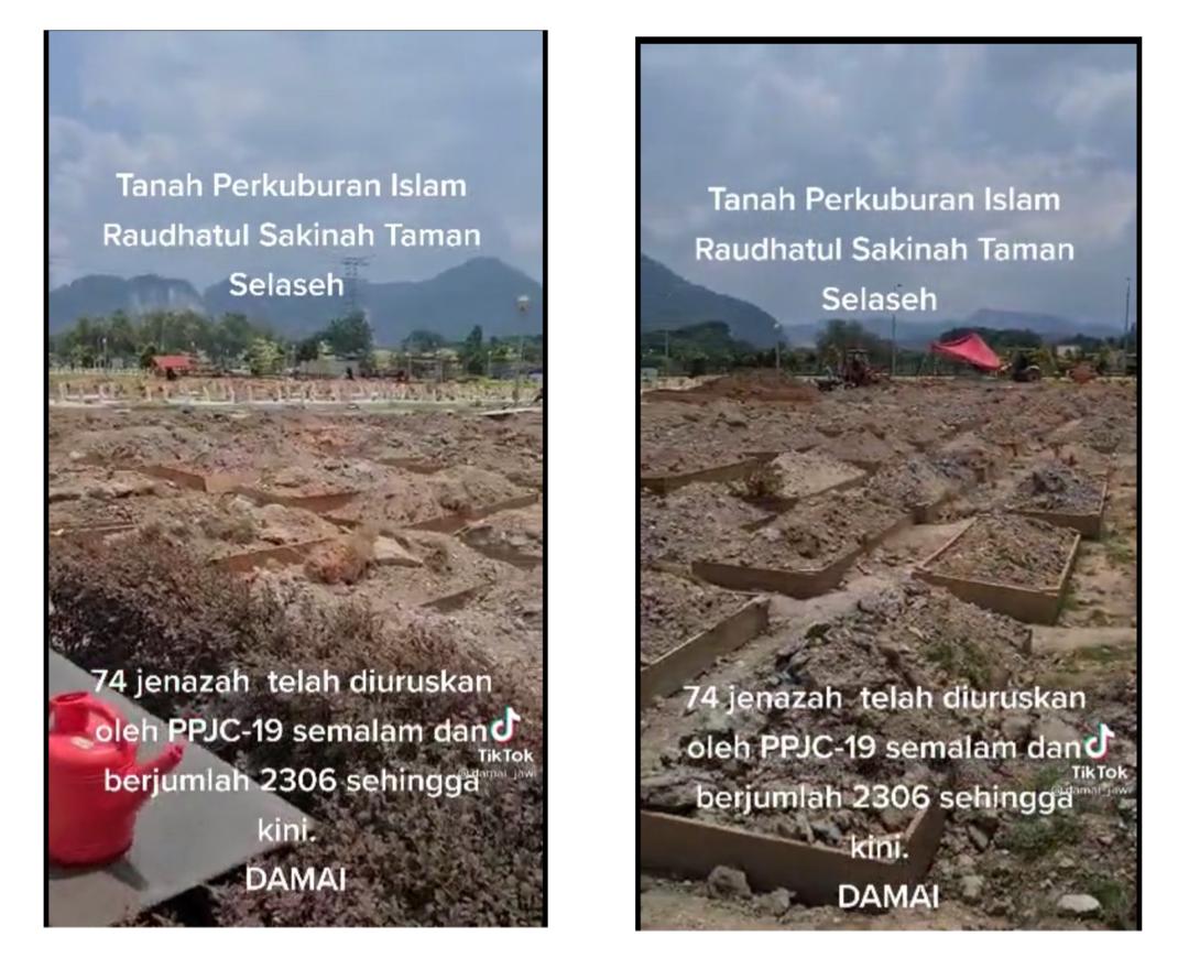 Tanah perkuburan islam raudhatul sakinah