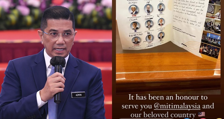 Azmin ali letak jawatan