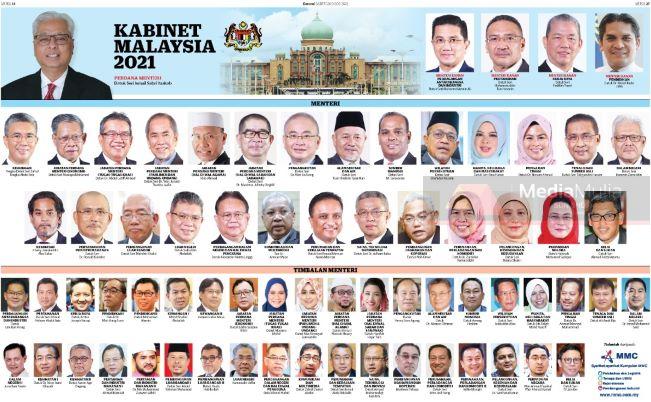 Barisan kabinet 2021