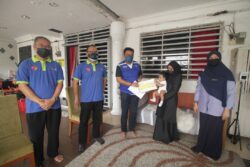 Budak Bakong Balu Terima Pampasan Dari Perkeso