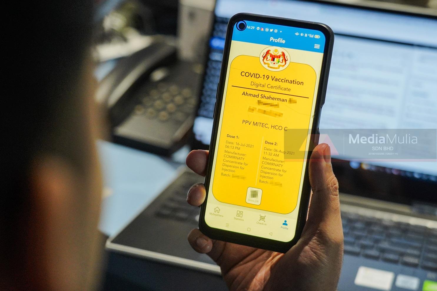 Umpan Rm2 000 Beli Sijil Vaksinasi Digital Kosmo Digital