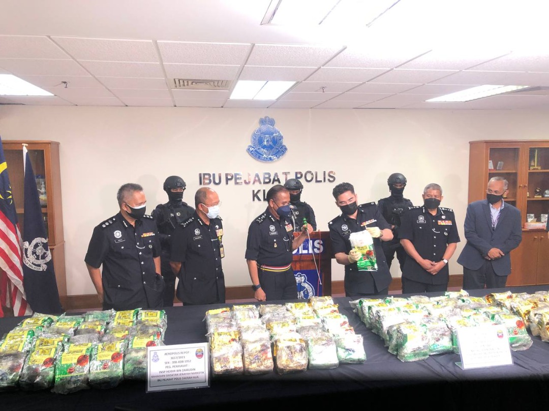 Pekerja MASKargo KLIA jadi tali barut seludup dadah RM8.1 juta