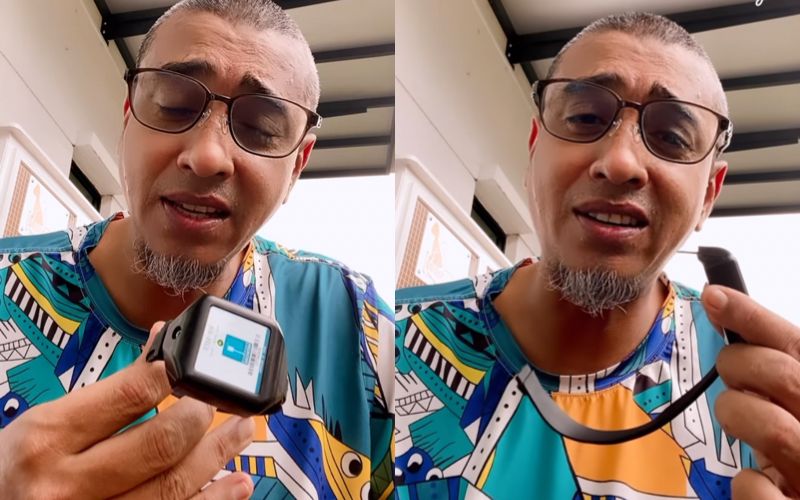 Jam digital tracker KKM 'cap ayam', tak sampai sehari pakai tercabut sendiri