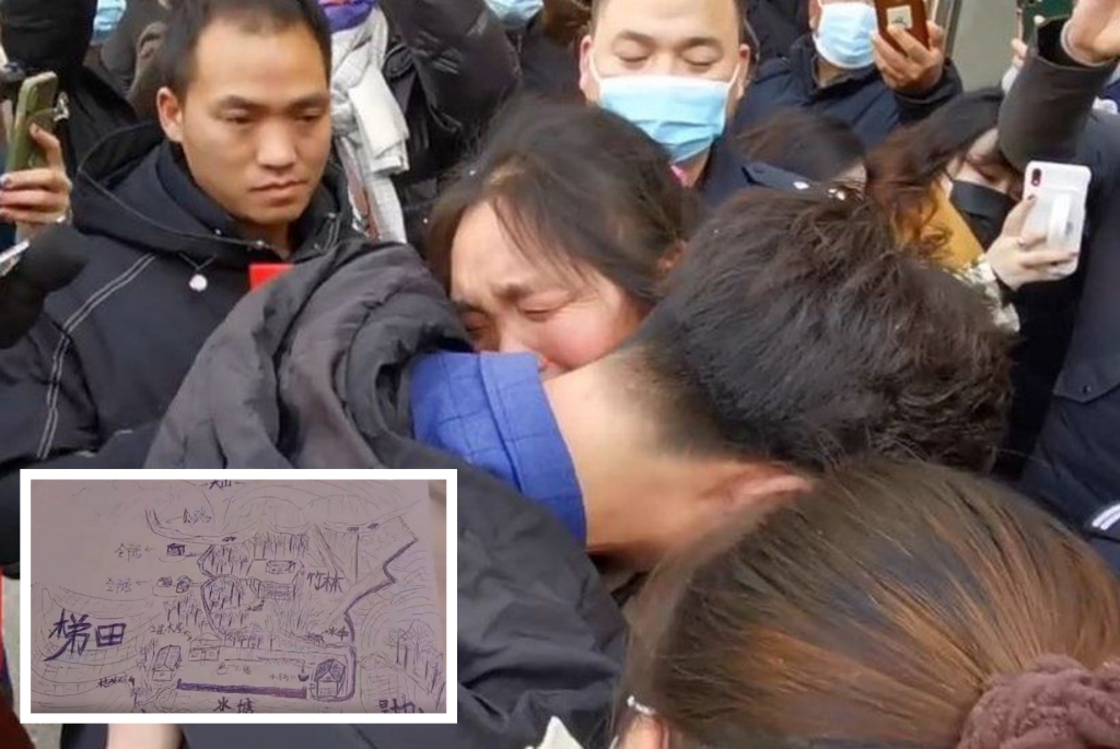 Rencontrez une mère qui a été séparée 30 ans après avoir dessiné une carte