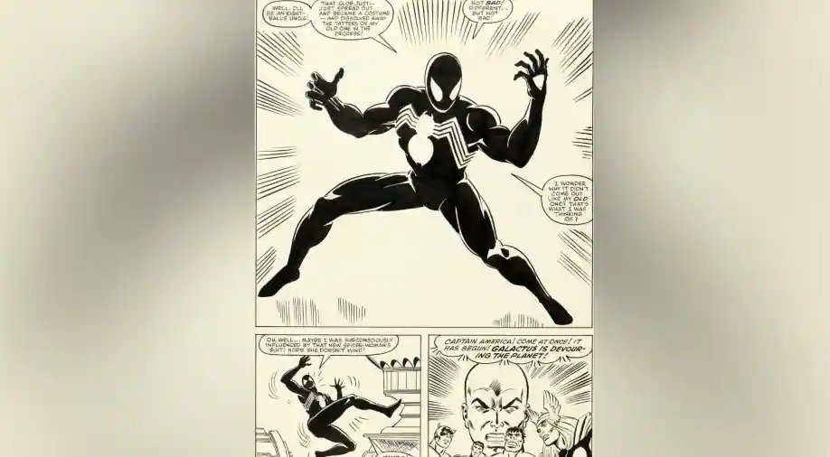 Les pages de bandes dessinées de Spiderman ont été vendues aux enchères pour plus de 14 millions de RM