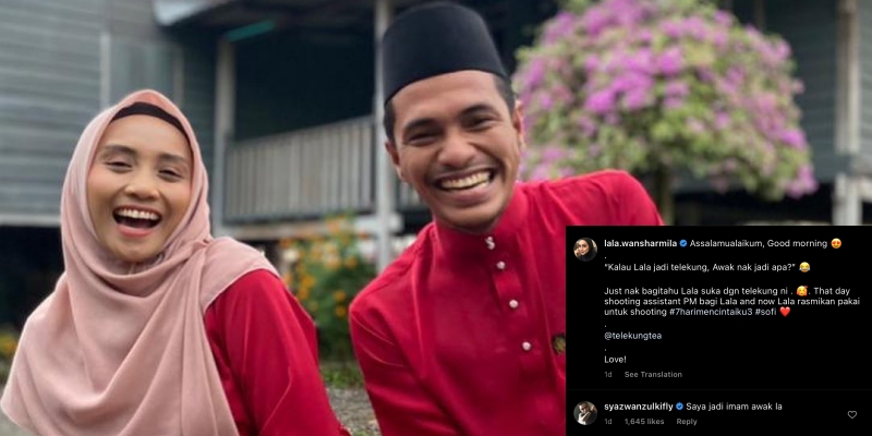 Kecoh Wan Sharmila pengganti Siti Sarah, Syazwan pula nak jadi Imam selebriti itu