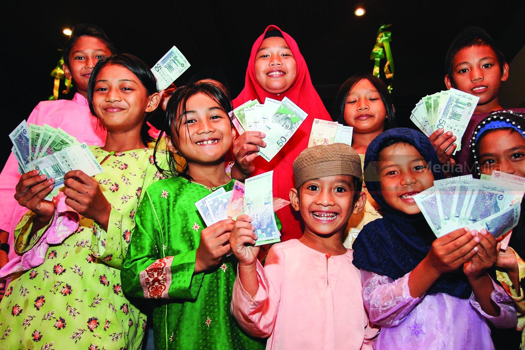 'Tetap teruja dapat duit raya, walaupun RM1' - Kosmo Digital