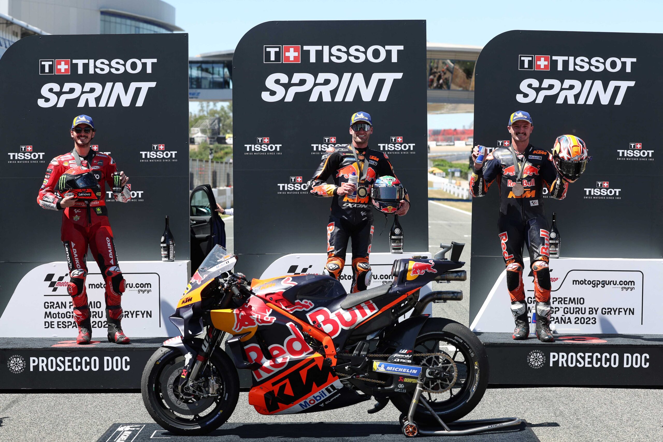 Binder ketepikan Bagnaia tawan perlumbaan sprint di Sepanyol 2 Binder ketepikan Bagnaia tawan perlumbaan sprint di Sepanyol 2